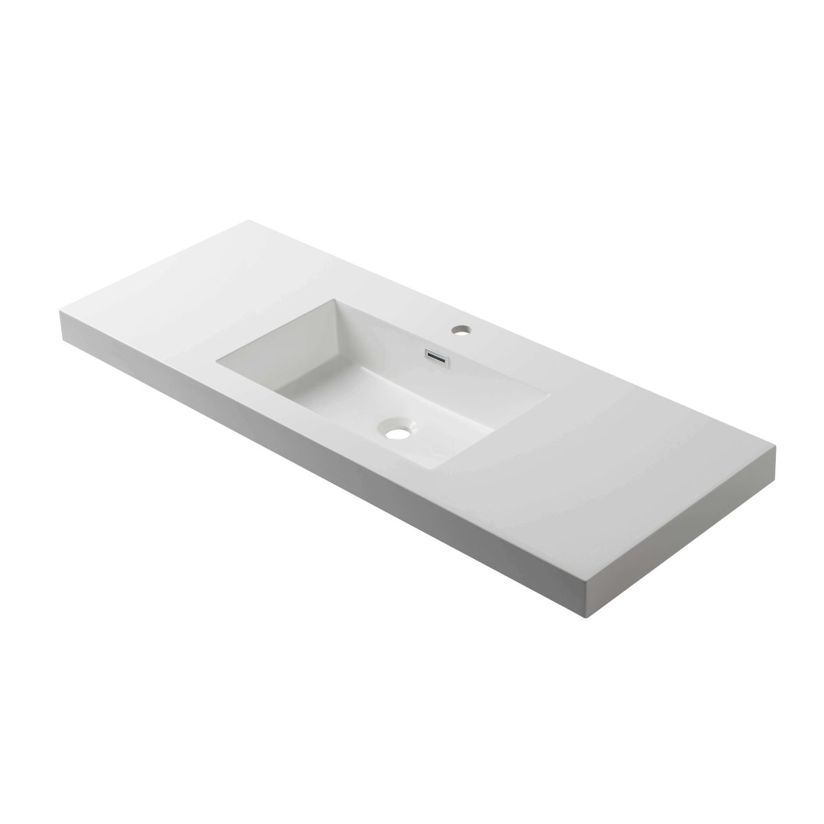 Positano 48″ Matte White Single Vanity