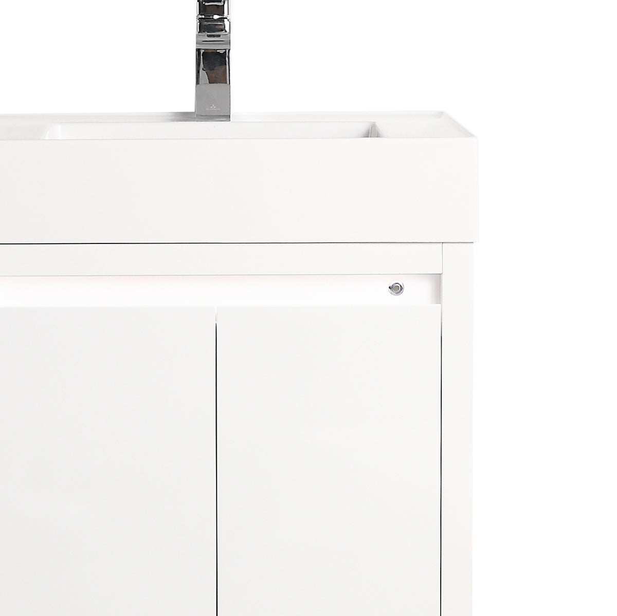 Capri 30″ Glossy White Vanity (Dual LED Illuminated)