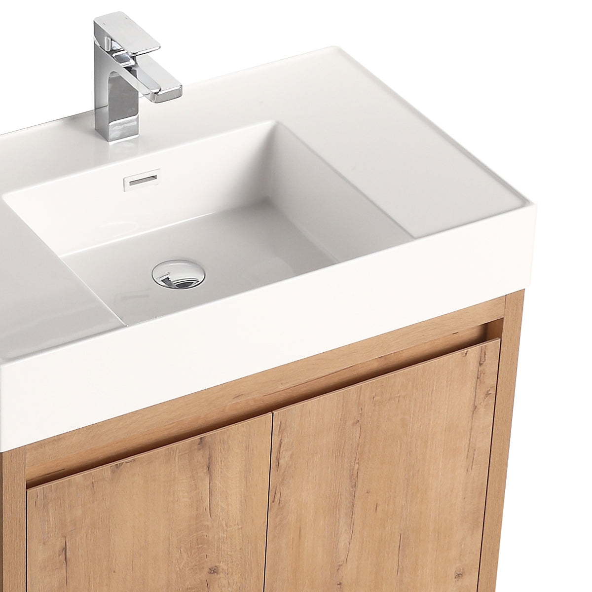 Capri 36″ Classic Oak Vanity (Dual LED Illuminated)