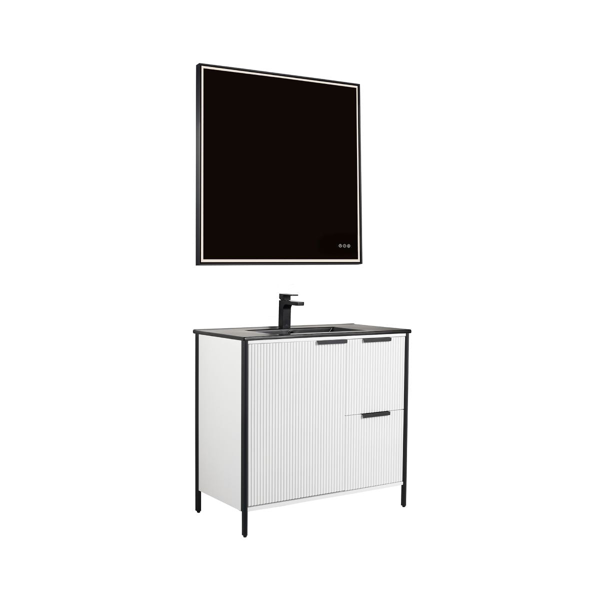 Zurich 36″ Glossy White Vanity