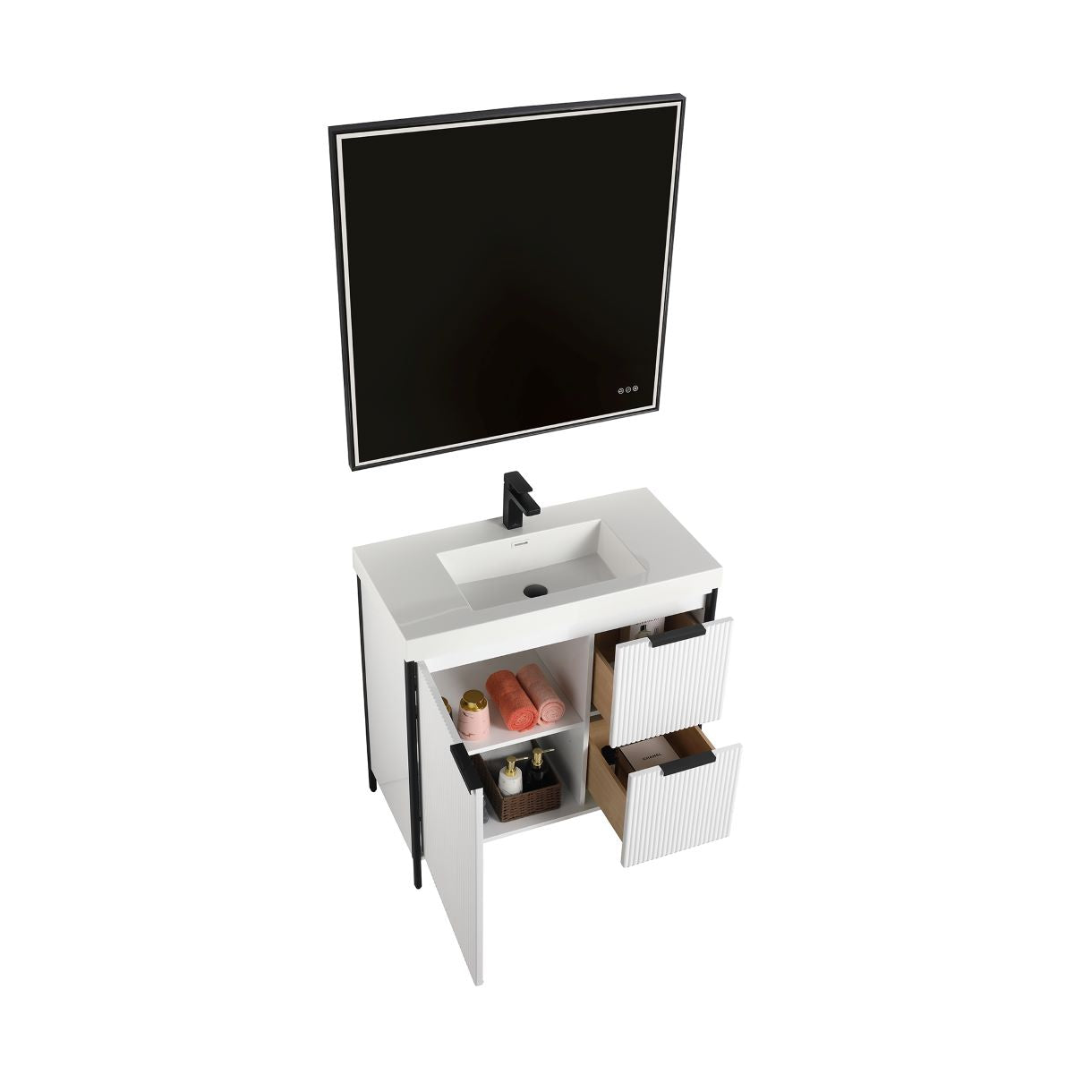 Zurich 36″ Glossy White Vanity