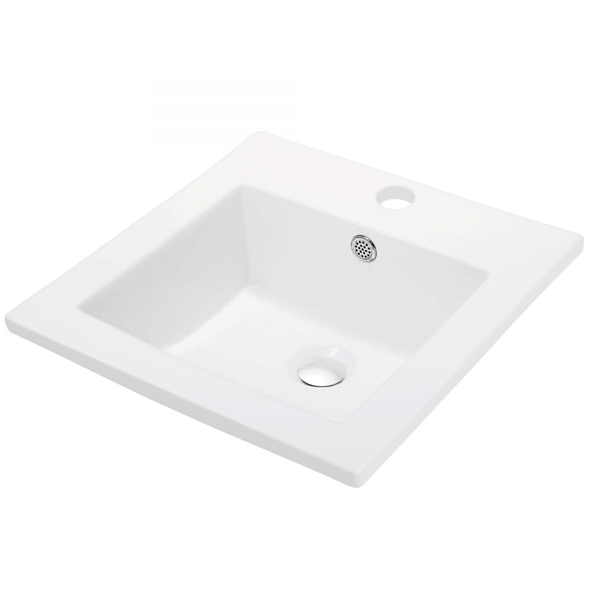 Sydney 16 Inch Glossy White Vanity