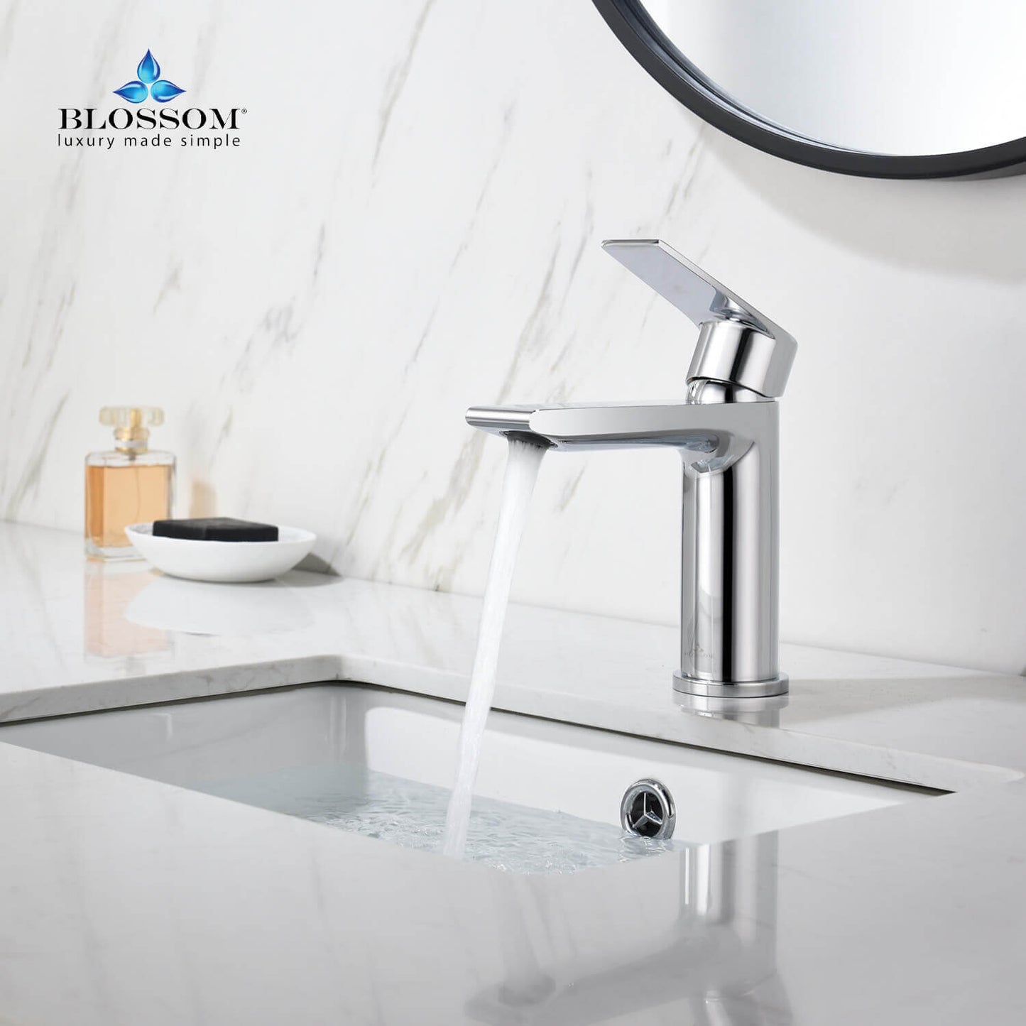 Single Handle Lavatory Faucet - Chrome - F01 102