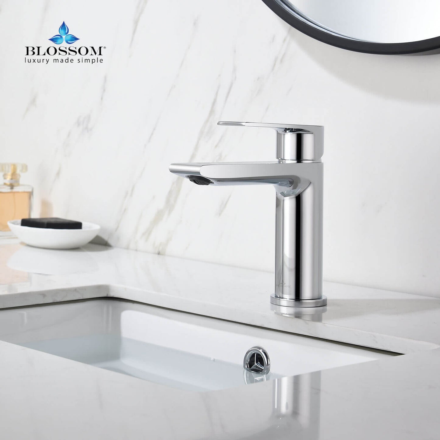 Single Handle Lavatory Faucet - Chrome - F01 102
