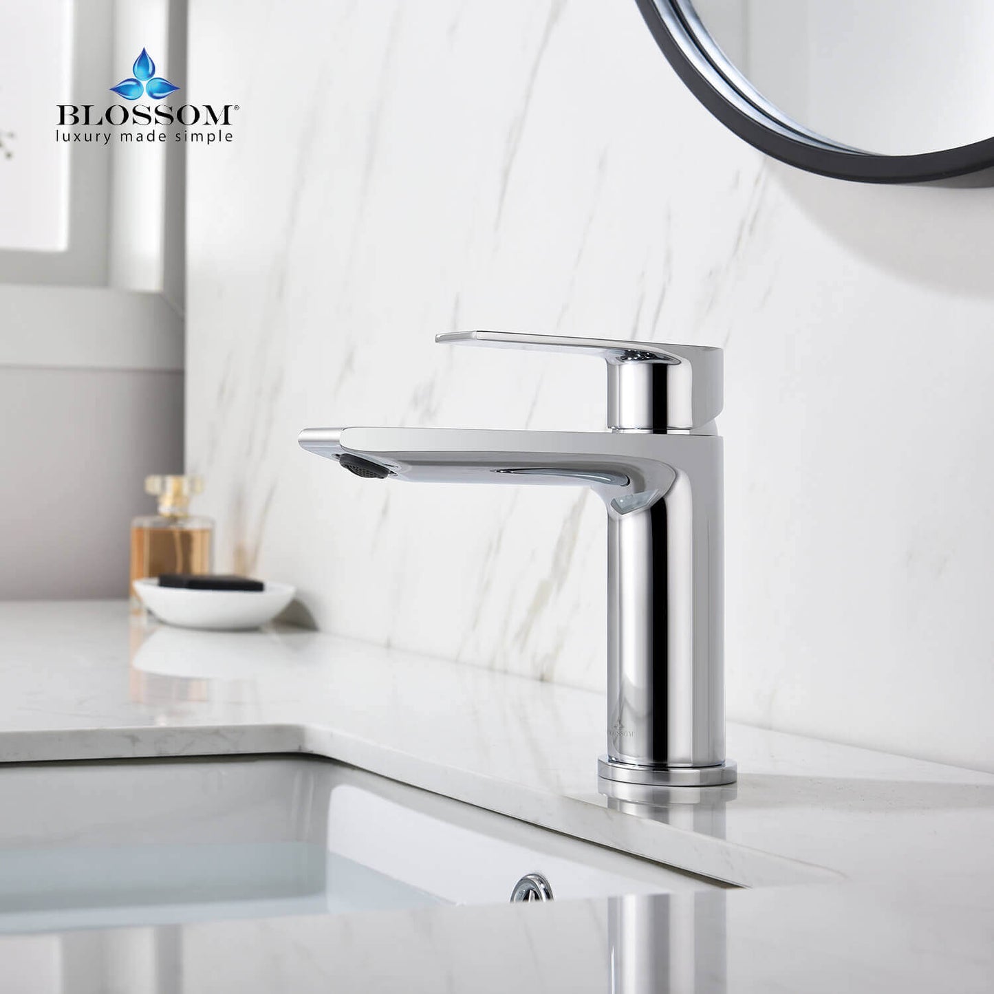 Single Handle Lavatory Faucet - Chrome - F01 102