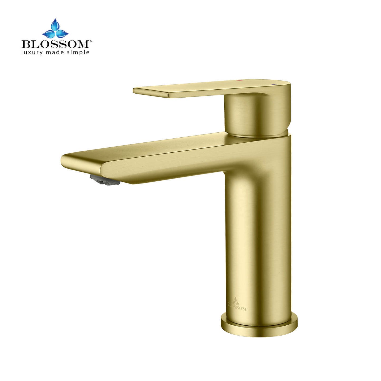 Single Handle Lavatory Faucet – Brush Gold - F01 102
