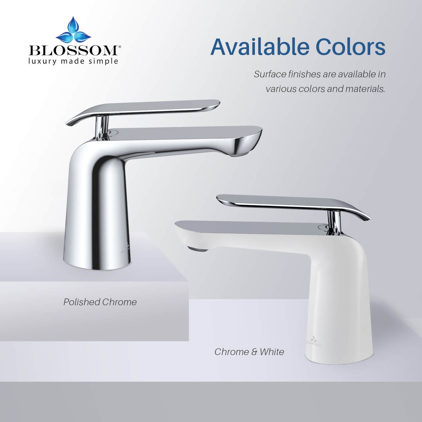 Single Handle Lavatory Faucet – Chrome - F01 106
