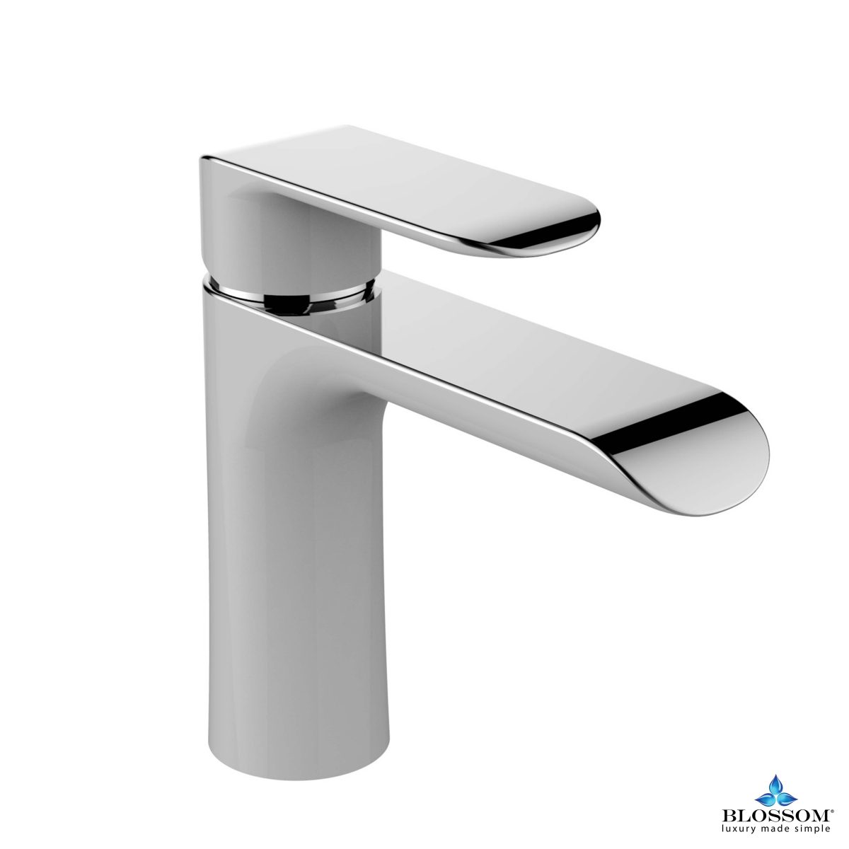 Single Handle Lavatory Faucet – Chrome White - F01 111