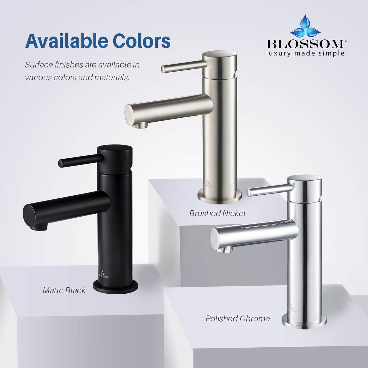 Single Handle Lavatory Faucet – Chrome - F01 116