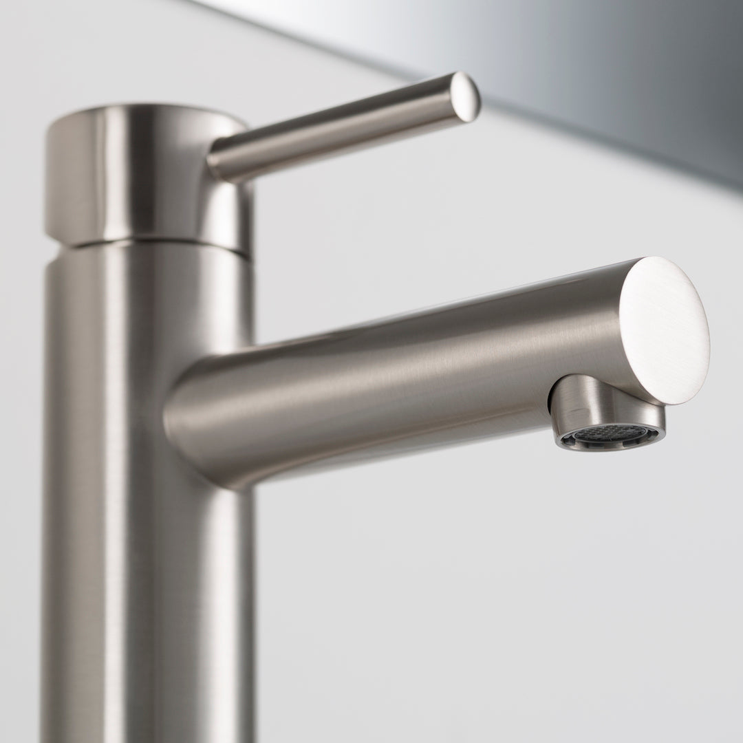 Single Handle Lavatory Faucet – Brush Nickle - F01 116