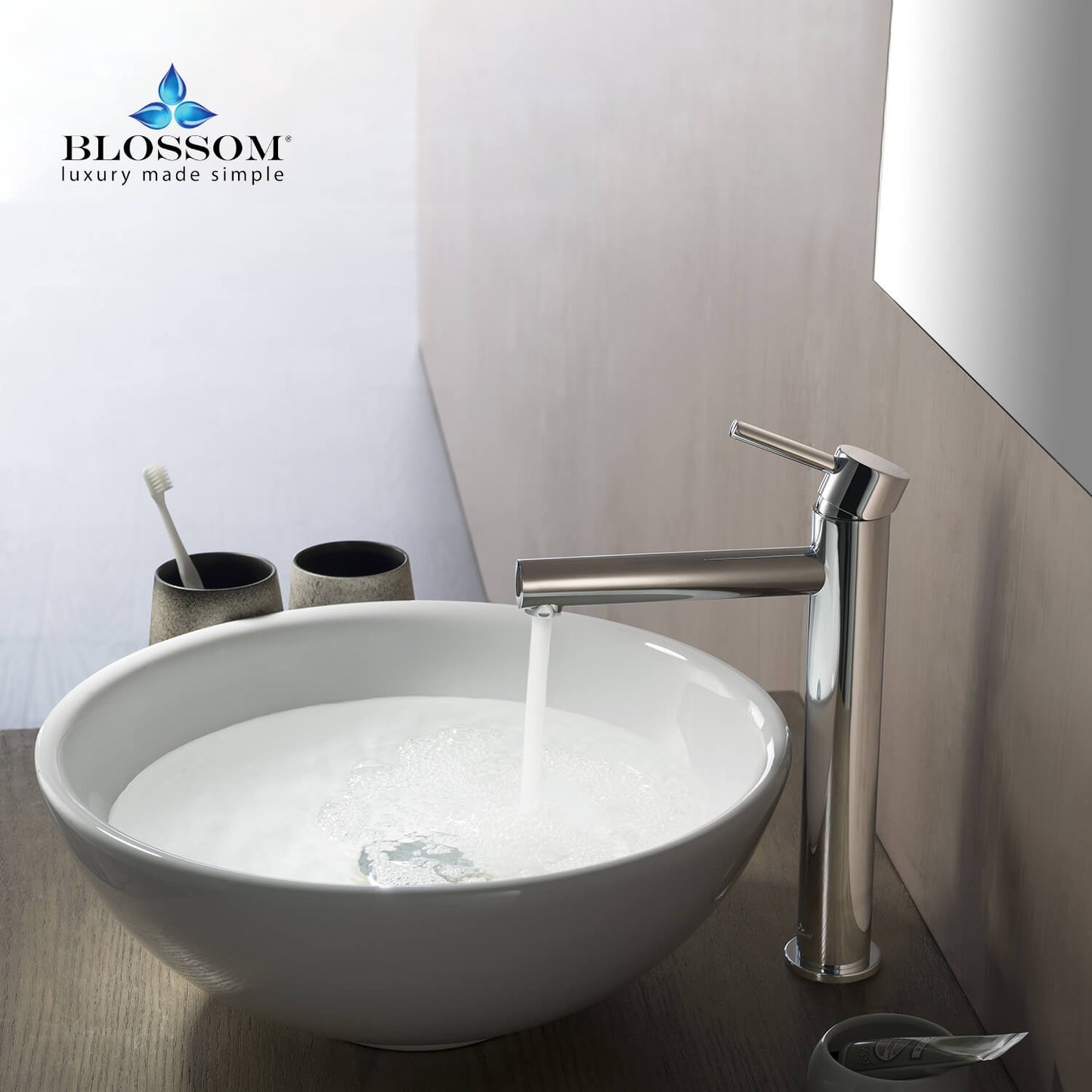 Single Handle Lavatory Faucet – Chrome - F01 117