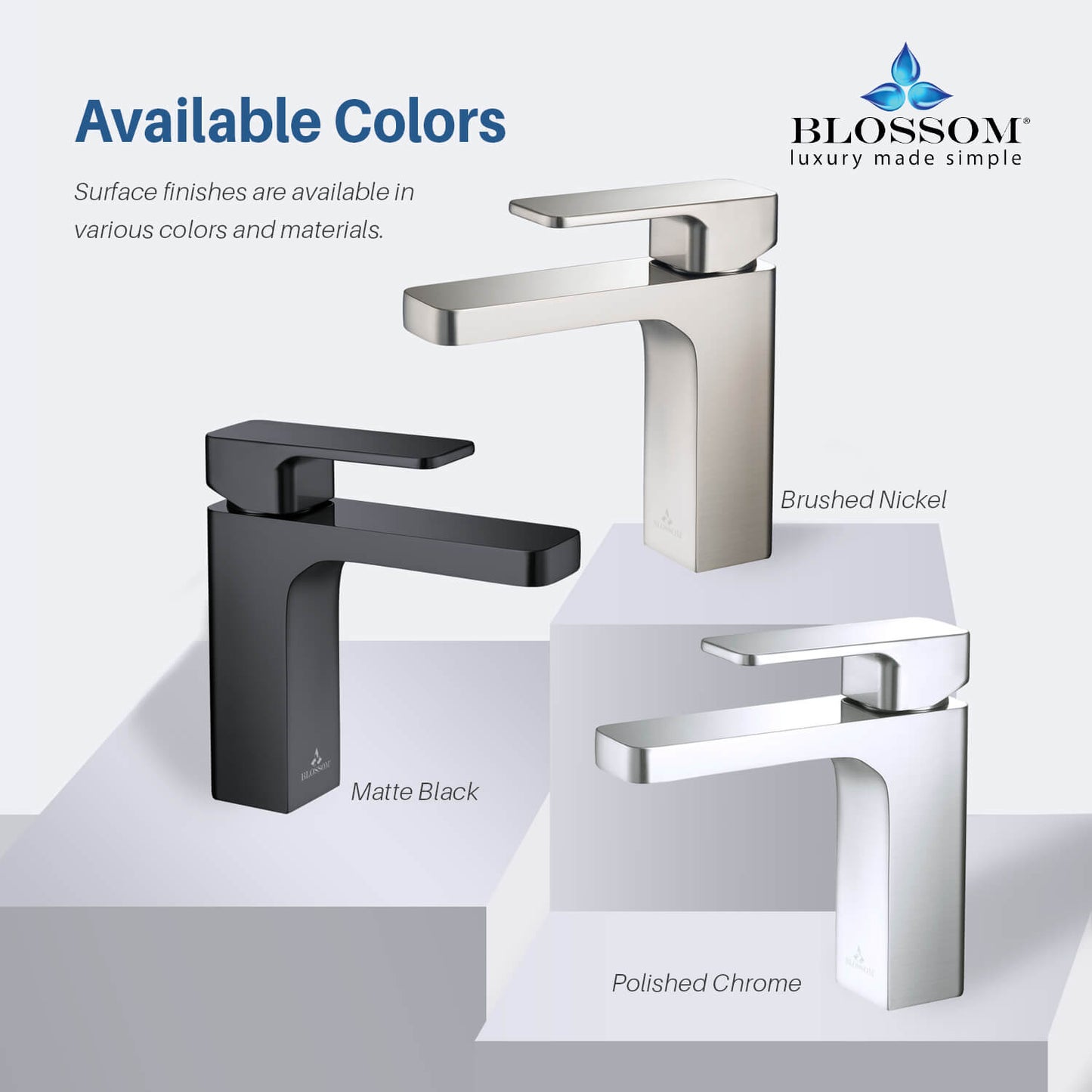 Single Handle Lavatory Faucet – Chrome - F01 118