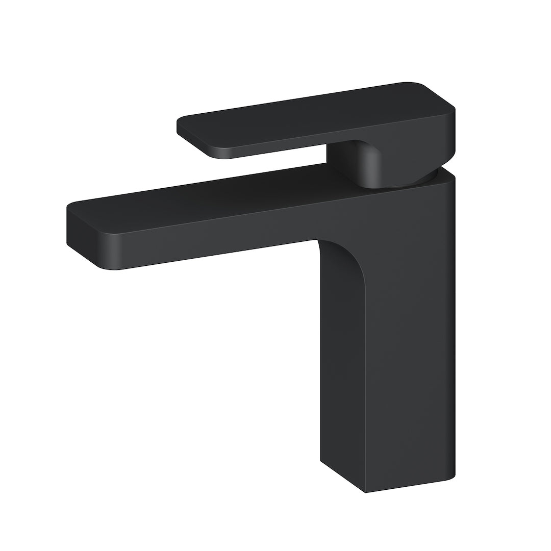 Single Handle Lavatory Faucet – Matte Black - F01 118