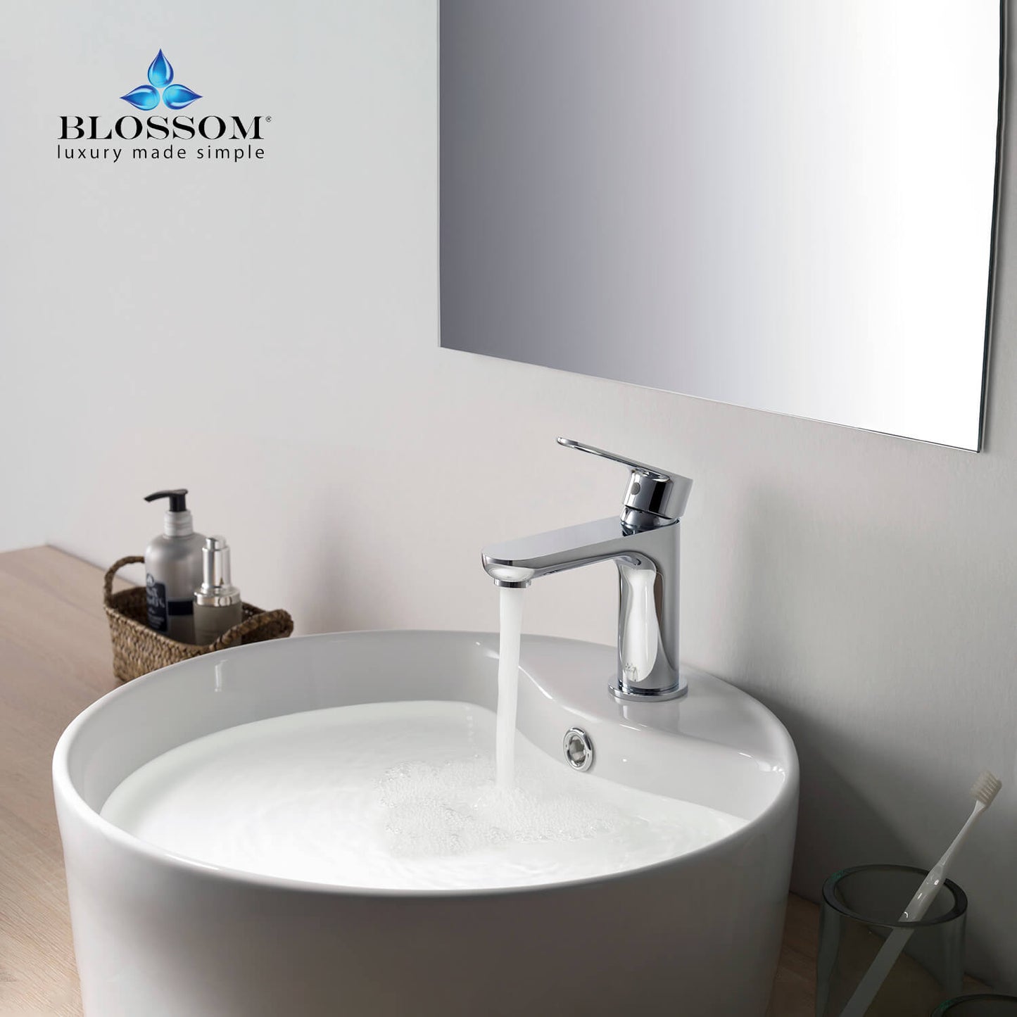 Single Handle Lavatory Faucet – Chrome - F01 119
