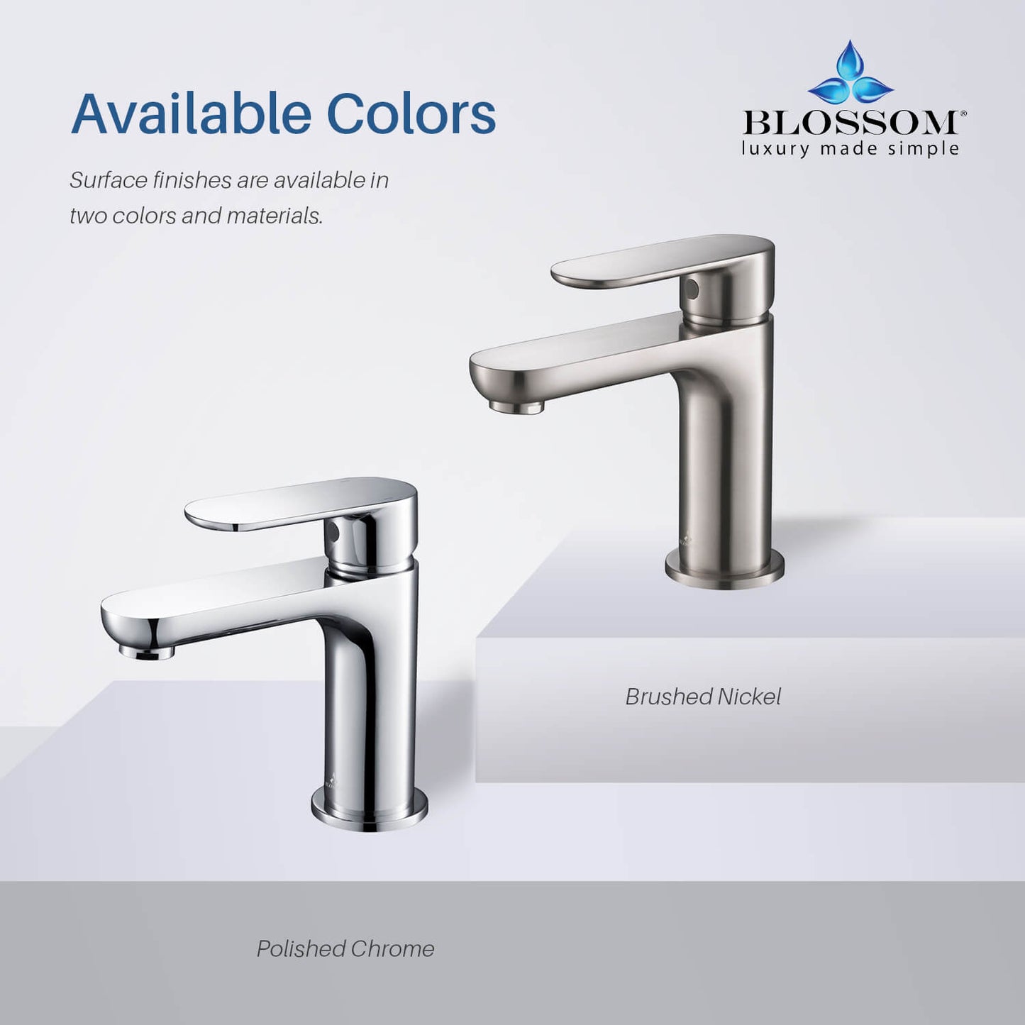 Single Handle Lavatory Faucet – Chrome - F01 119