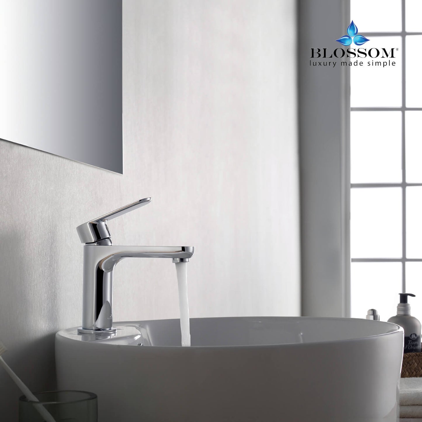Single Handle Lavatory Faucet – Chrome - F01 119