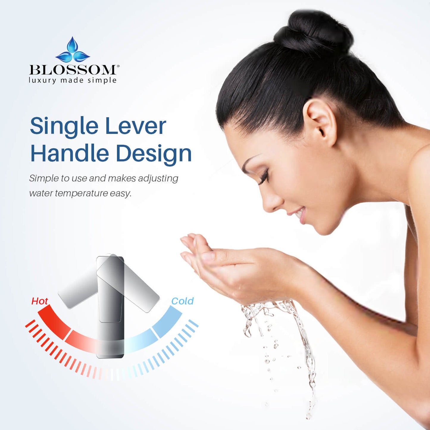 Single Handle Lavatory Faucet – Chrome - F01 119