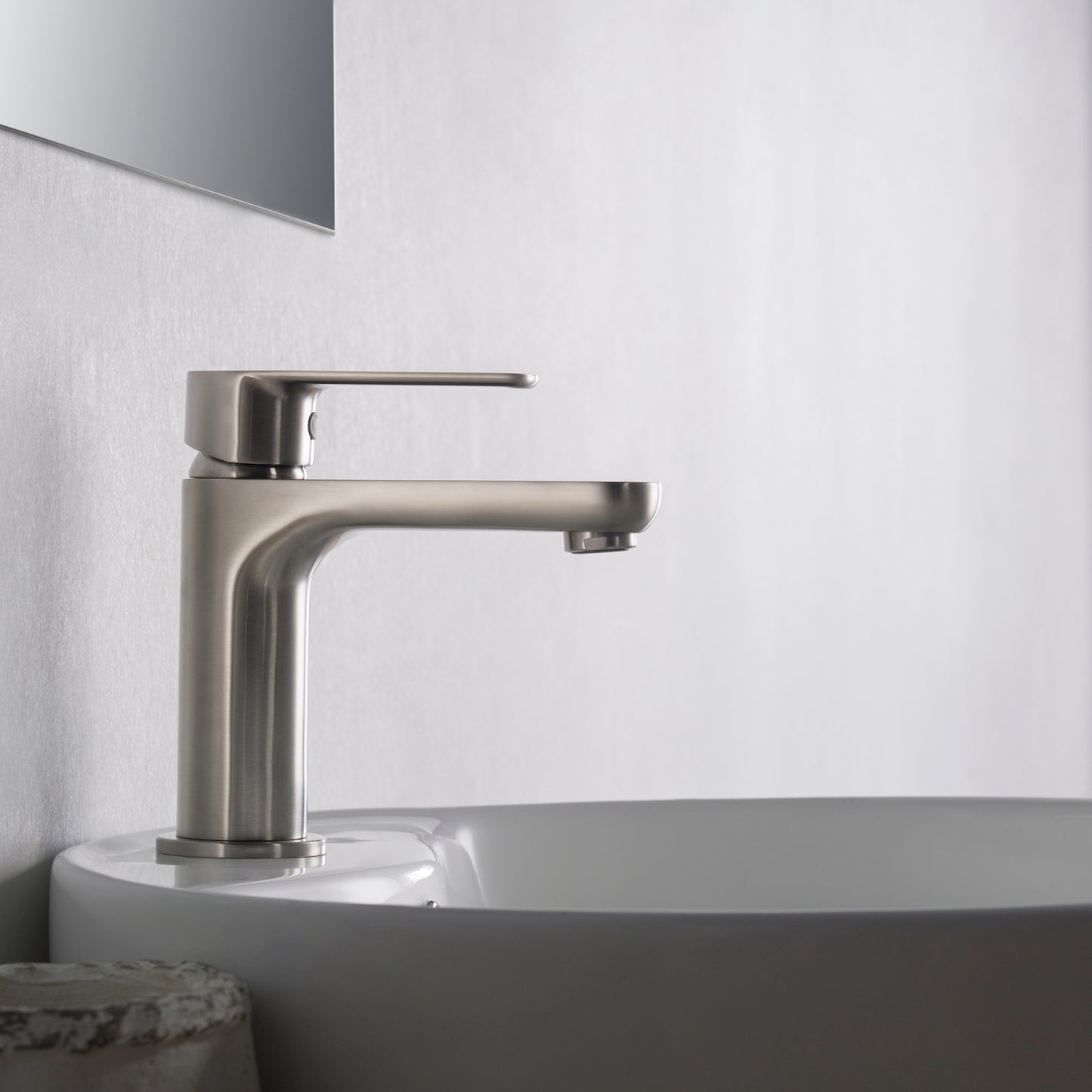 Single Handle Lavatory Faucet – Brush Nickle - F01 119