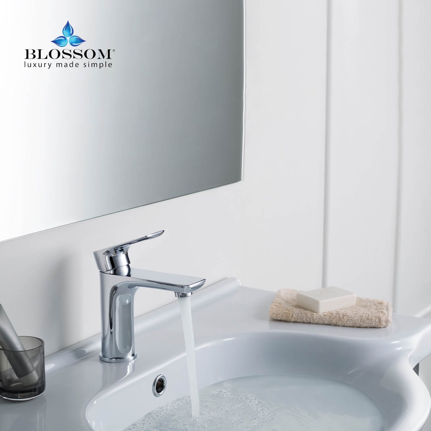 Single Handle Lavatory Faucet – Chrome - F01 120