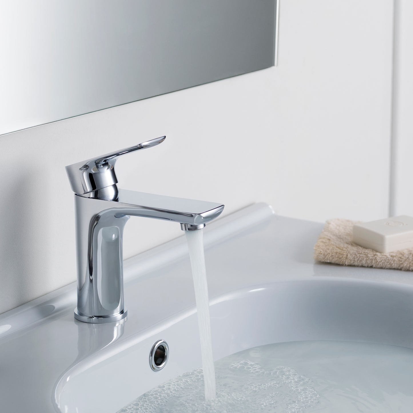 Single Handle Lavatory Faucet – Chrome - F01 120