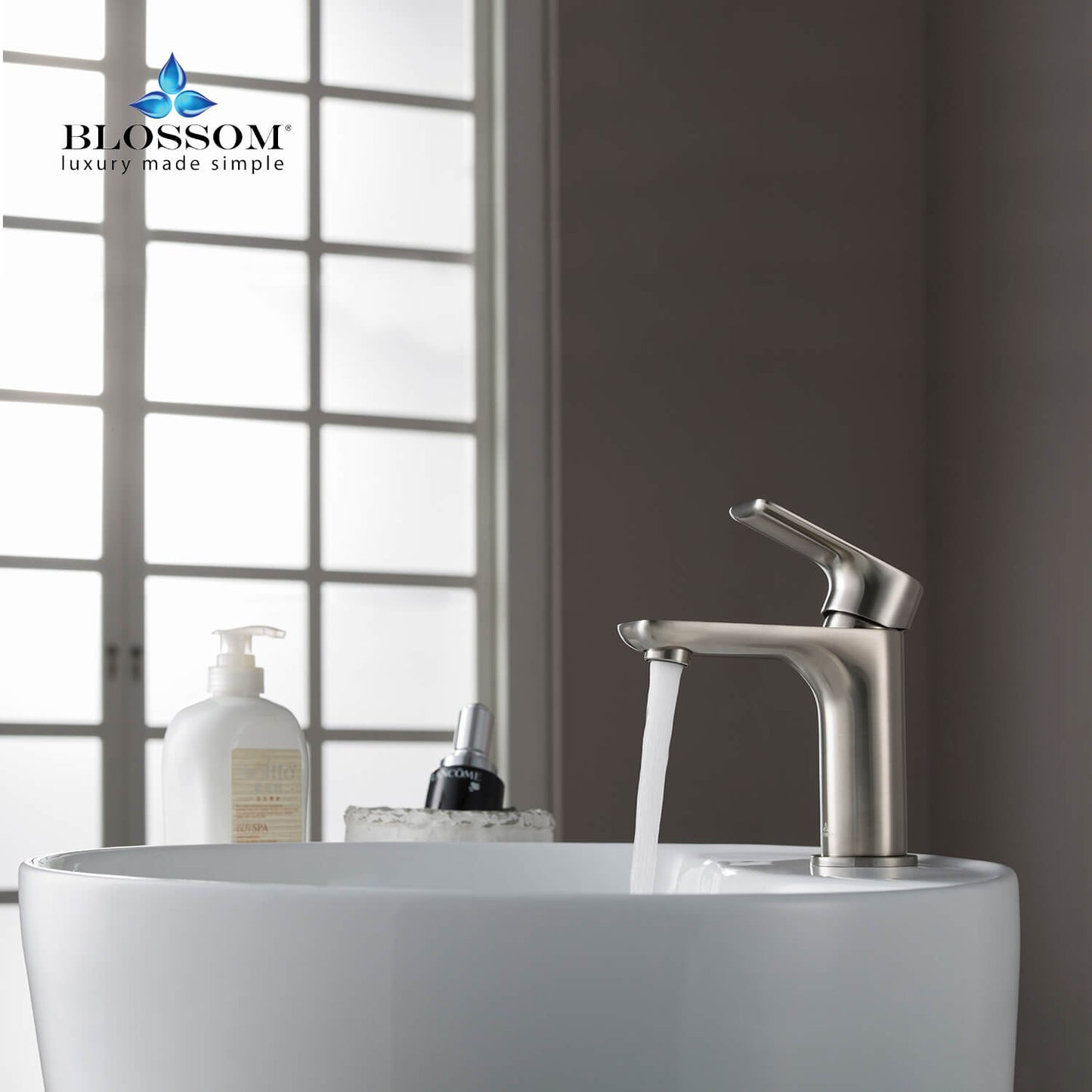 Single Handle Lavatory Faucet – Brush Nickel - F01 120