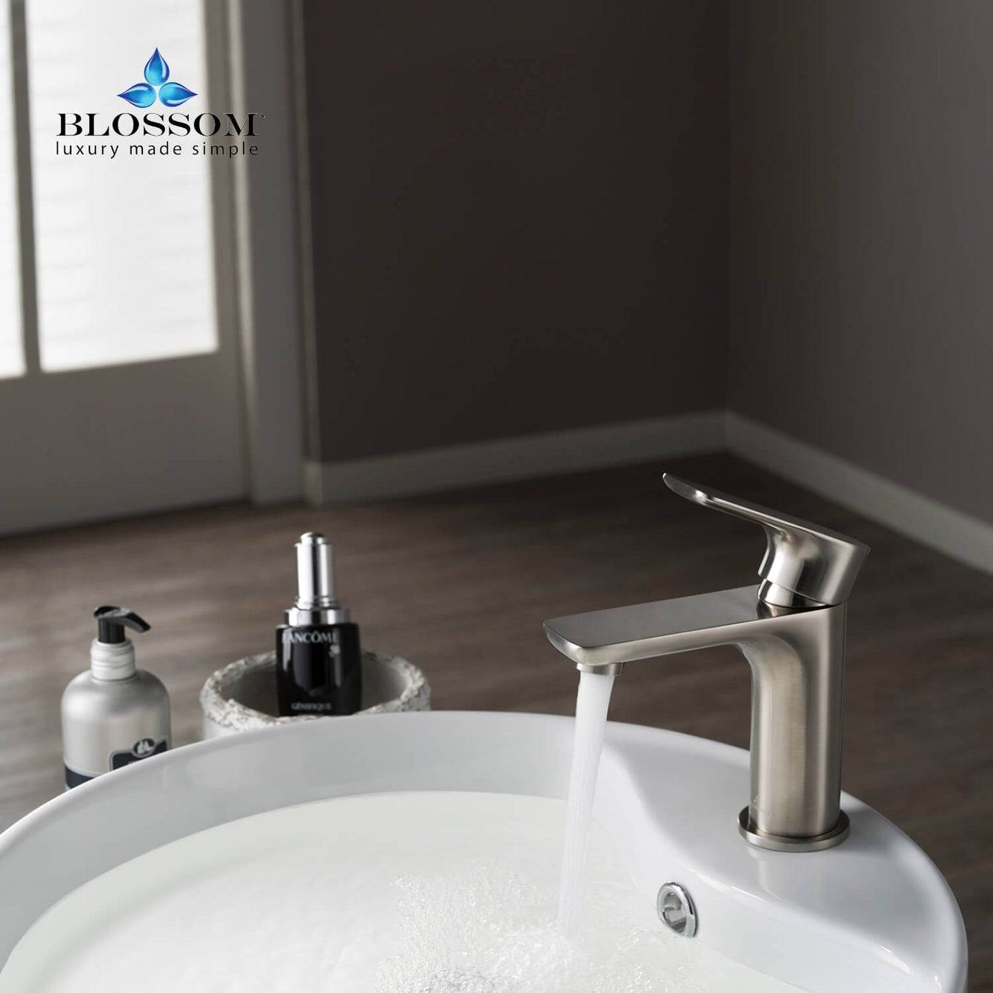 Single Handle Lavatory Faucet – Brush Nickel - F01 120