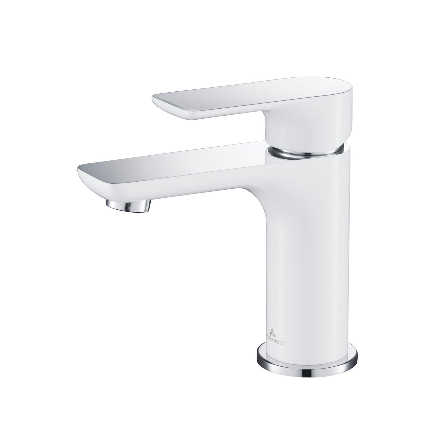 Single Handle Lavatory Faucet – Chrome/White - F01 120