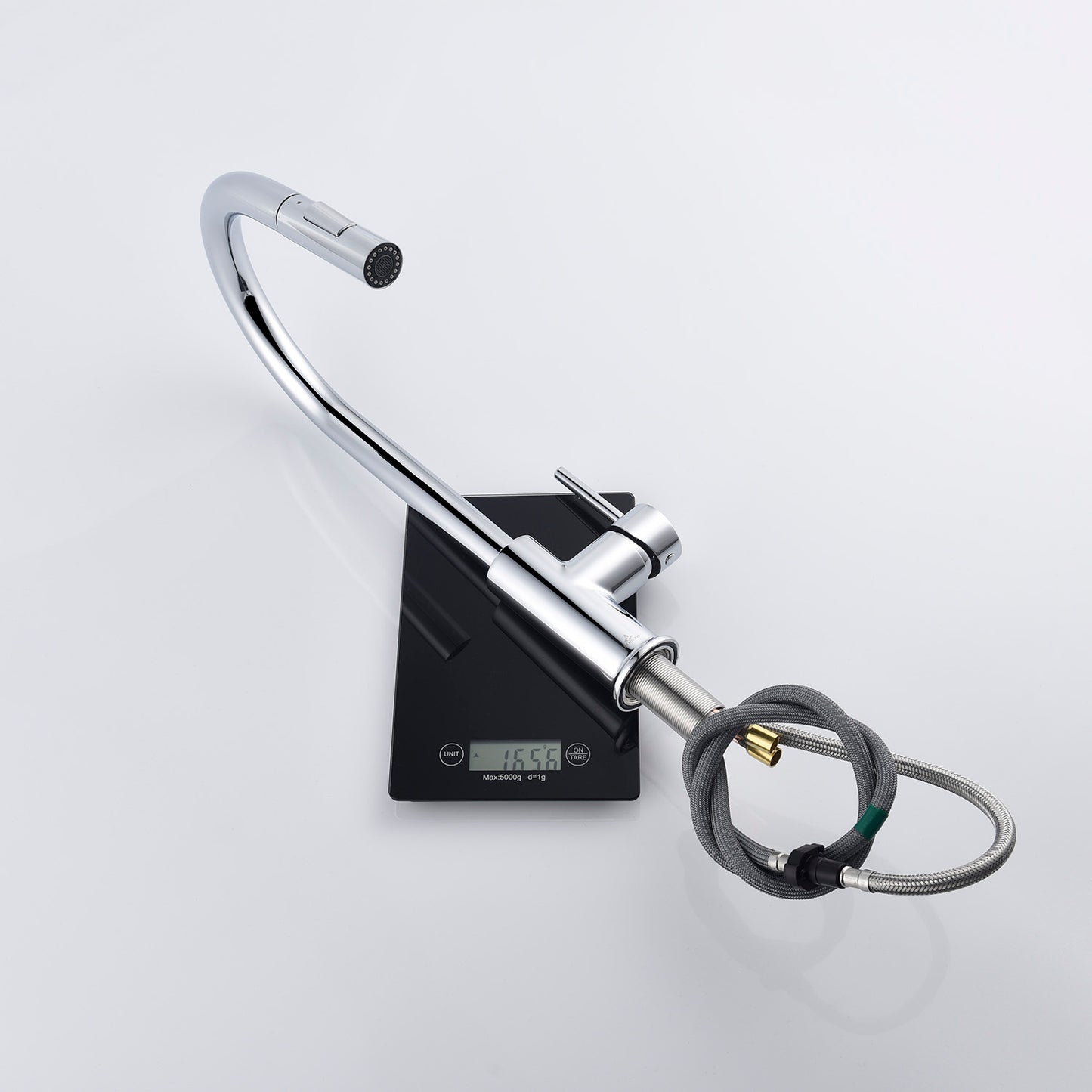 Kitchen - Single Handle Pull Down Chrome Faucet - F01 206