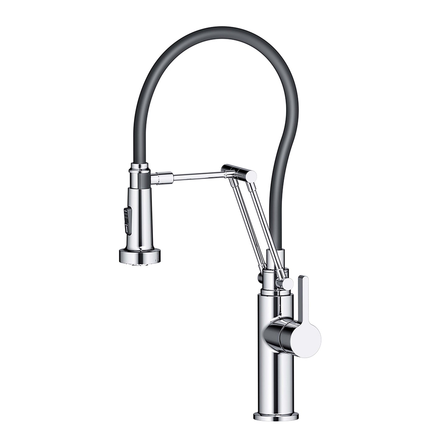 Kitchen – Single Handle Pull Out Chrome Faucet - F01 208