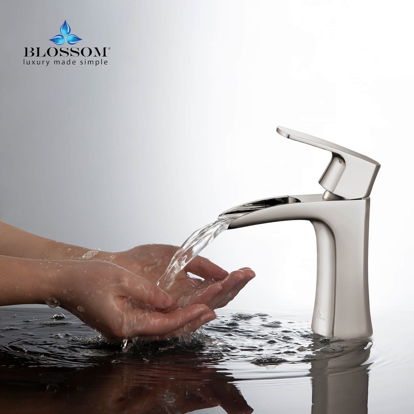 Single Handle Lavatory Faucet – Brush Nickel - F01 301 02