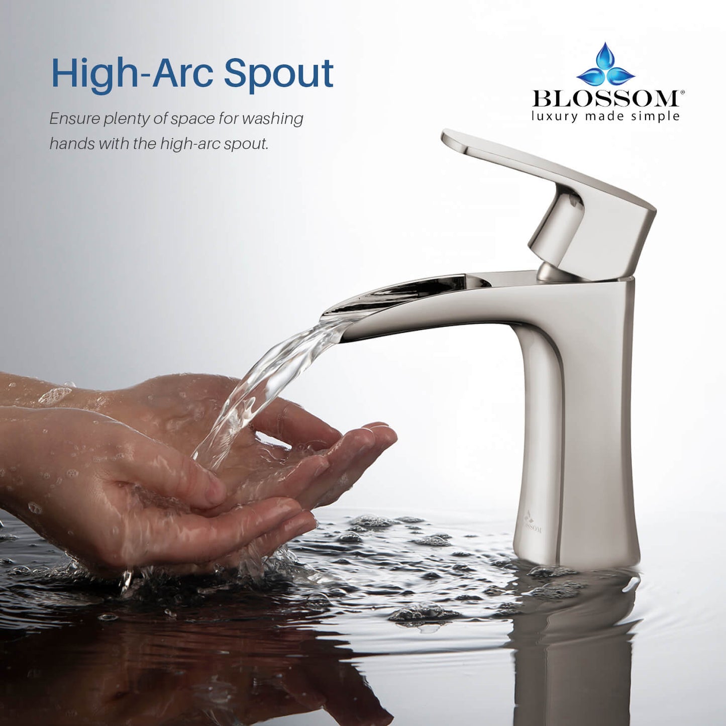 Single Handle Lavatory Faucet – Brush Nickel - F01 301 02