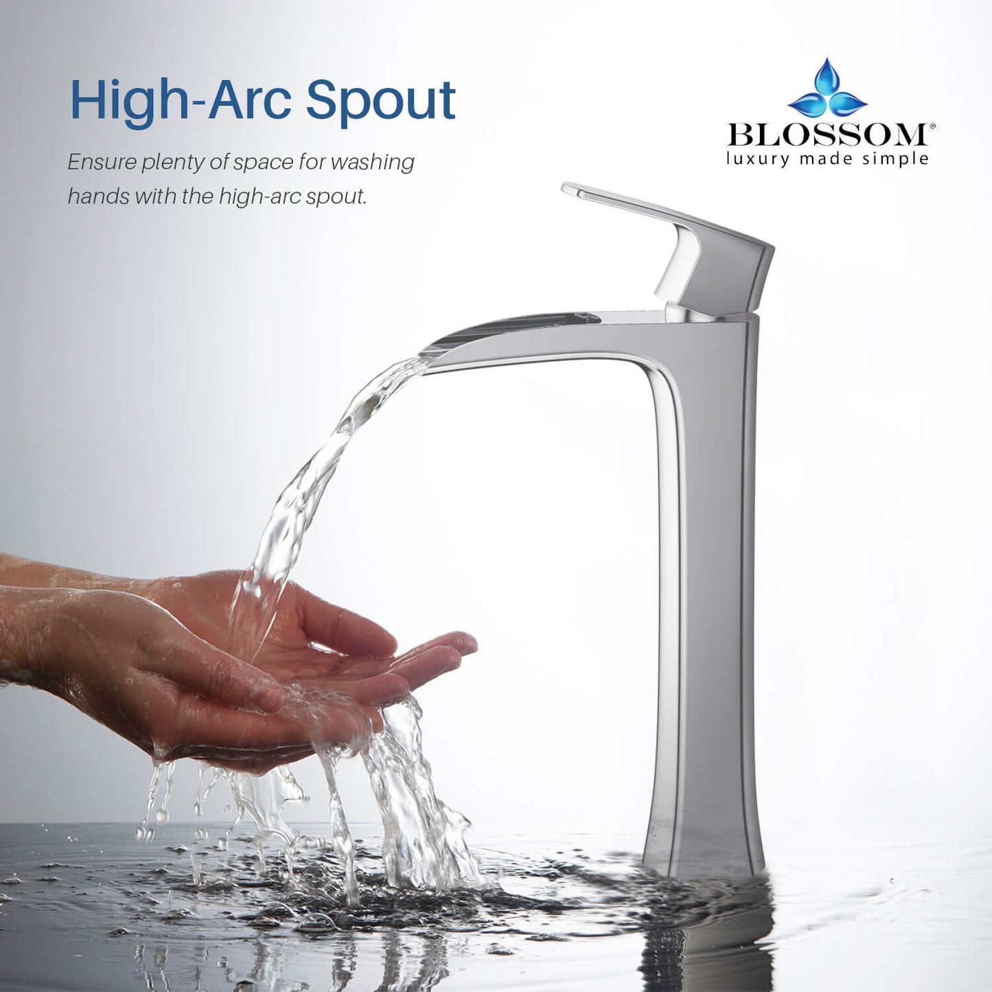 Single Handle Lavatory Faucet – Chrome - F01 305