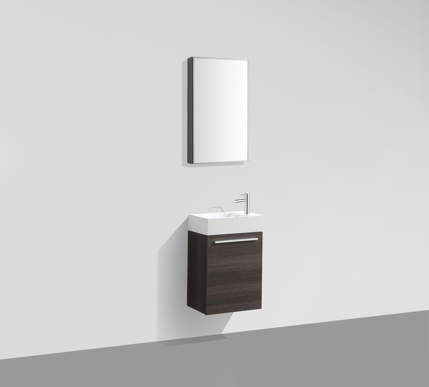 Colmar Dark Oak 18 Inch Vanity