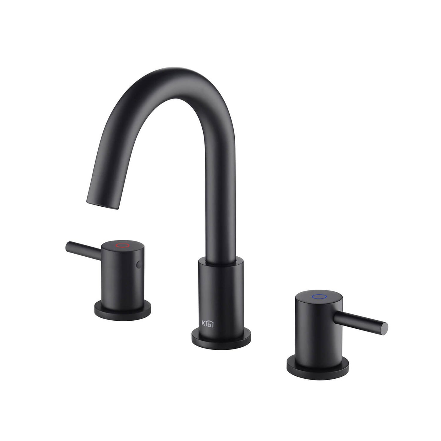 Wide Spread Lavatory Faucet – Matte Black - KBF1016