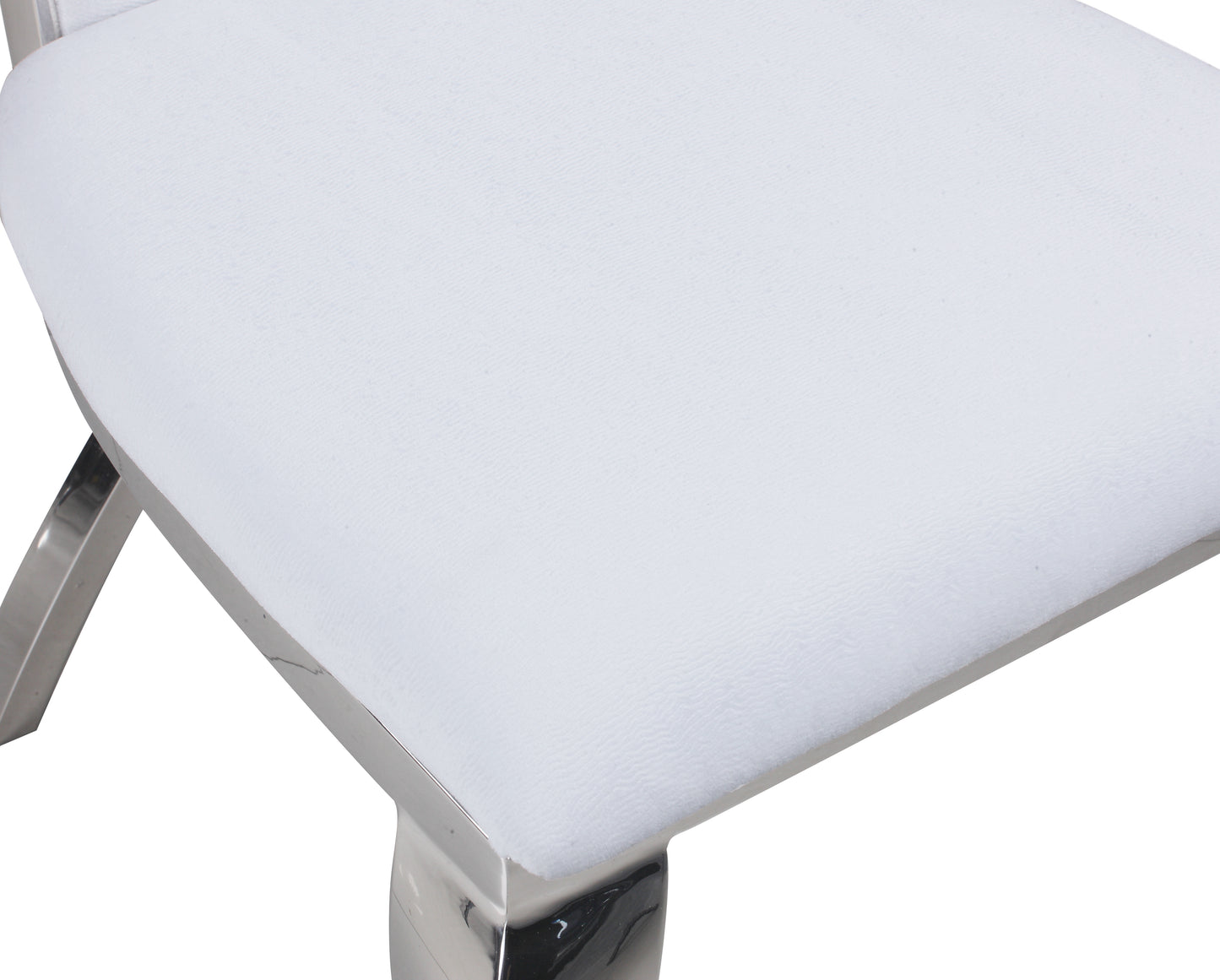 NADIA-5PC-WHT Dining Set with Marble Top