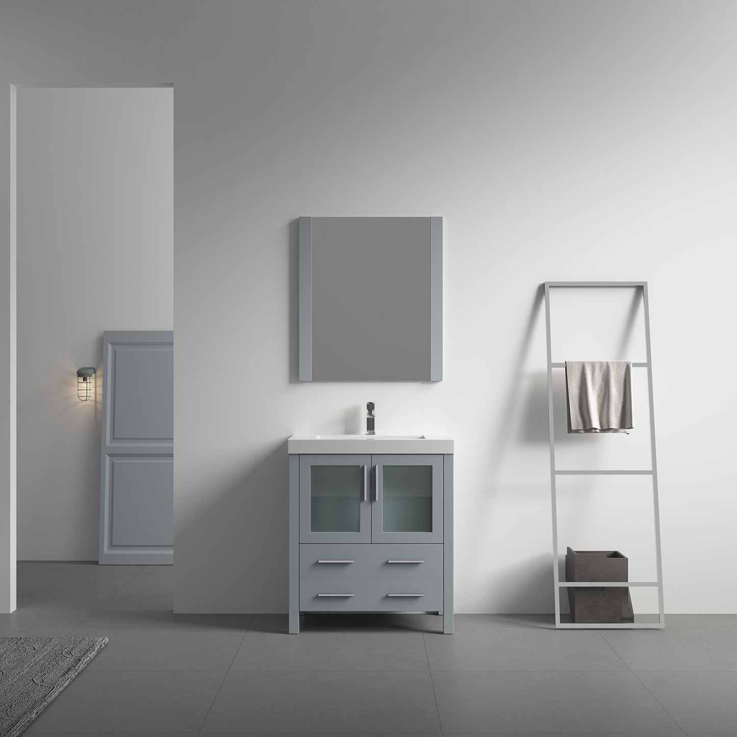 Sydney 30 Metal Gray Vanity