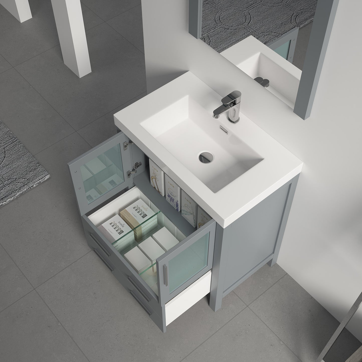Sydney 30 Metal Gray Vanity