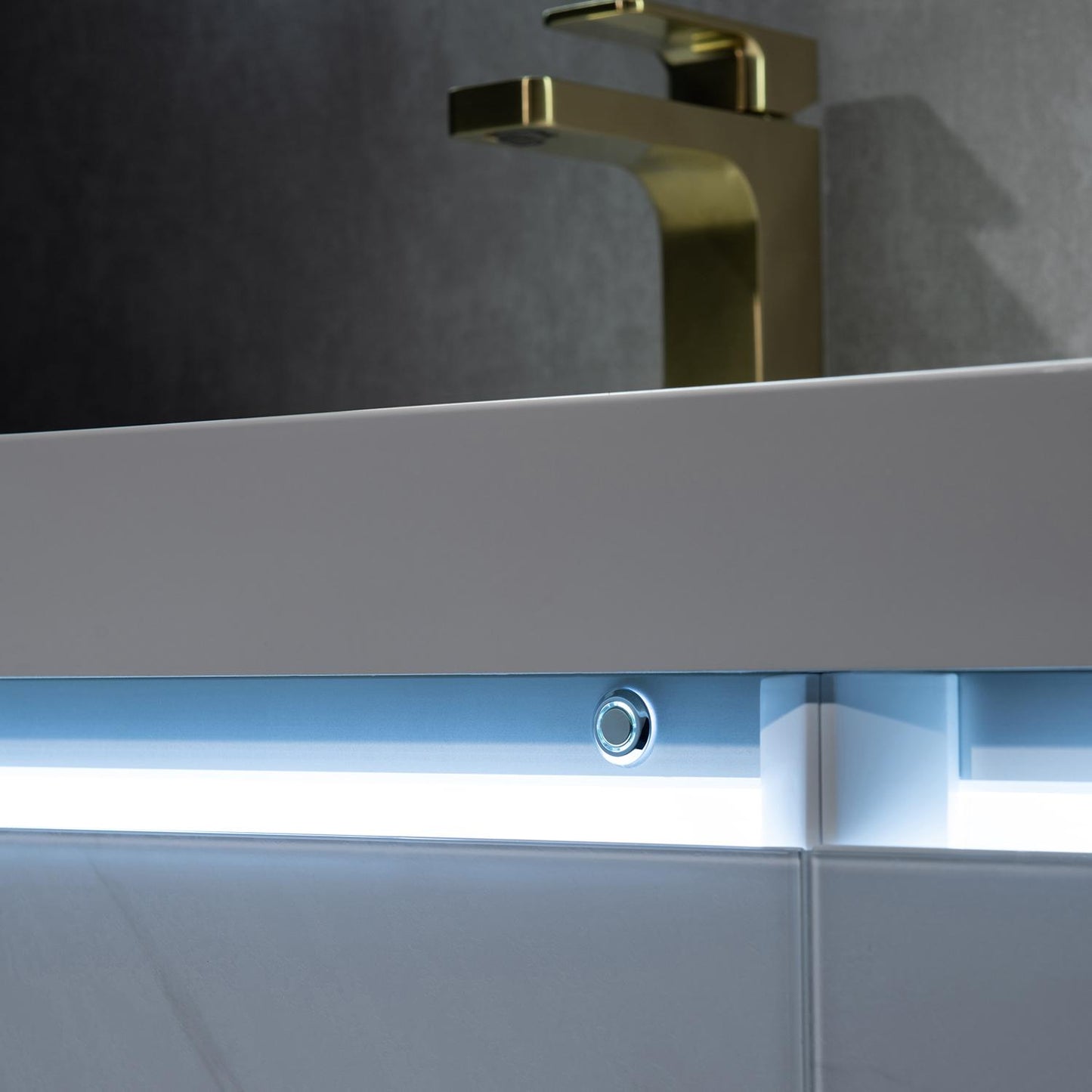 Jena Light Gray 60 Inch Vanity