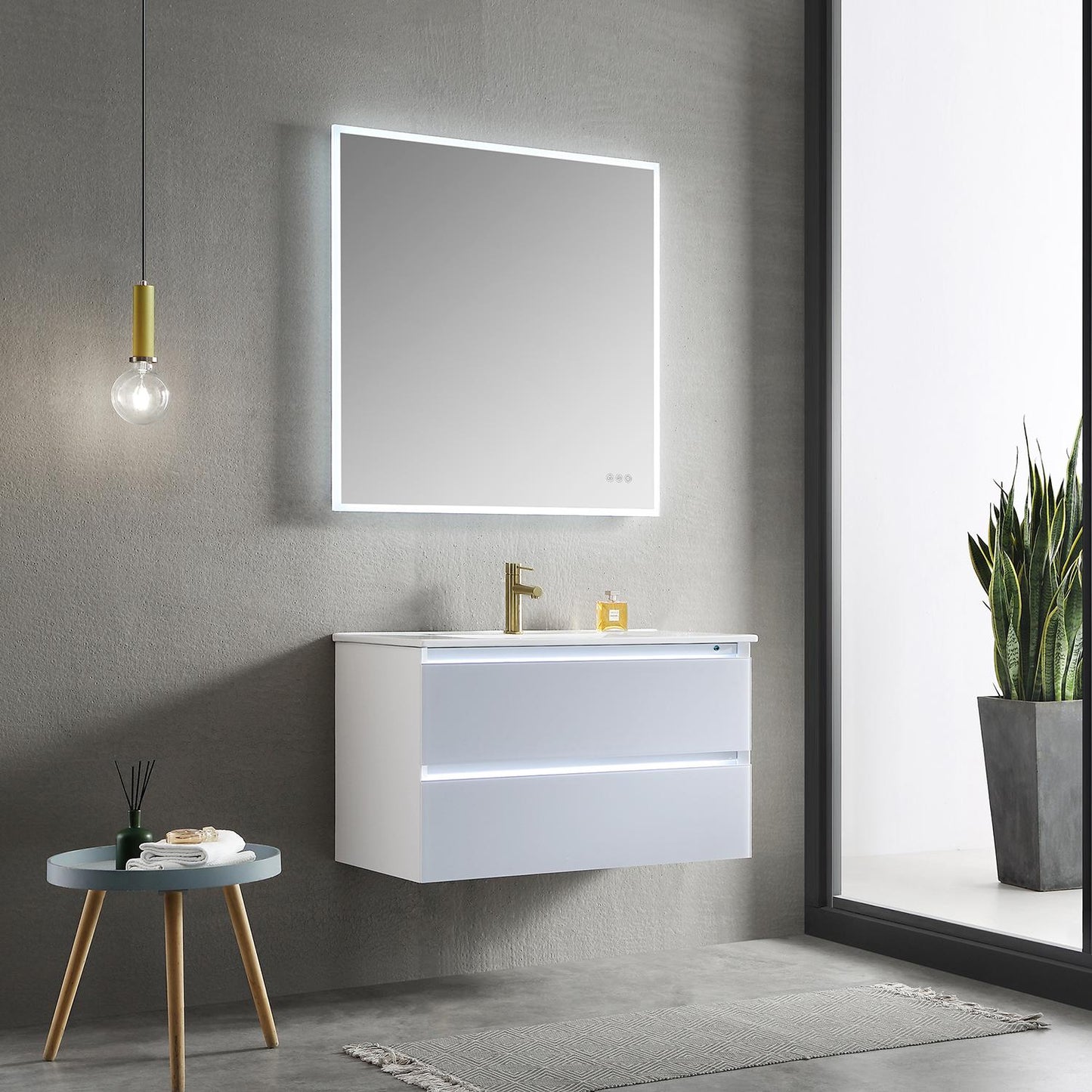 Jena Light Gray 36 Inch Vanity