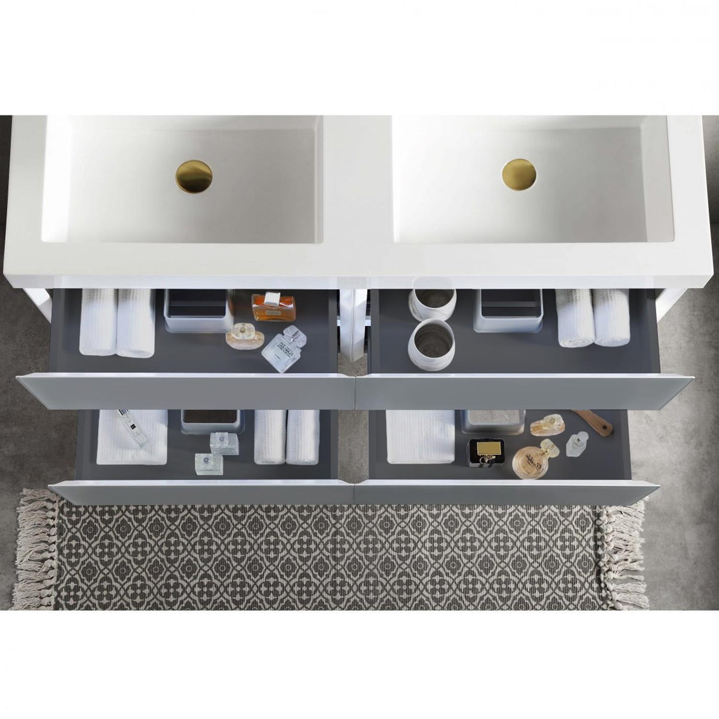 Jena Light Gray 48 Inch Vanity