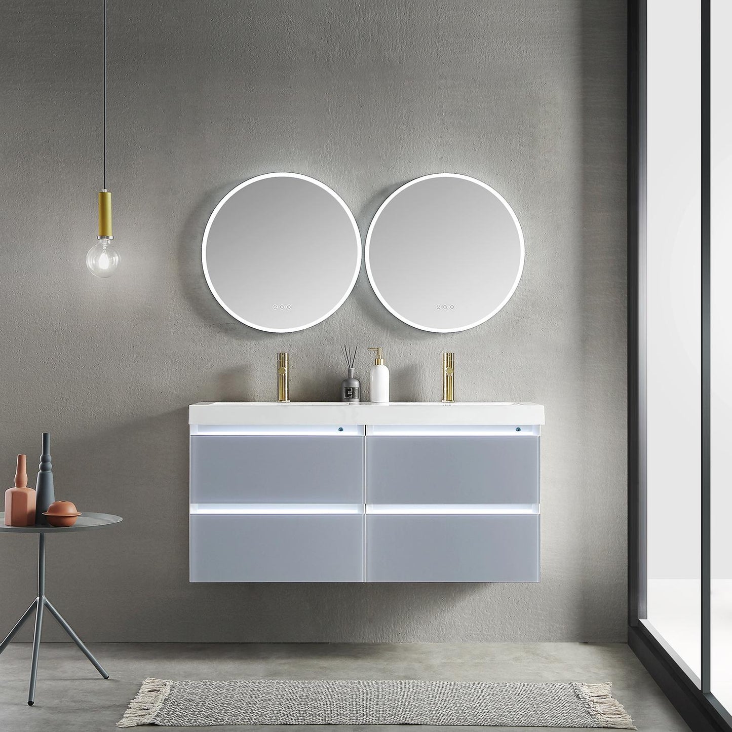 Jena Light Gray 48 Inch Vanity