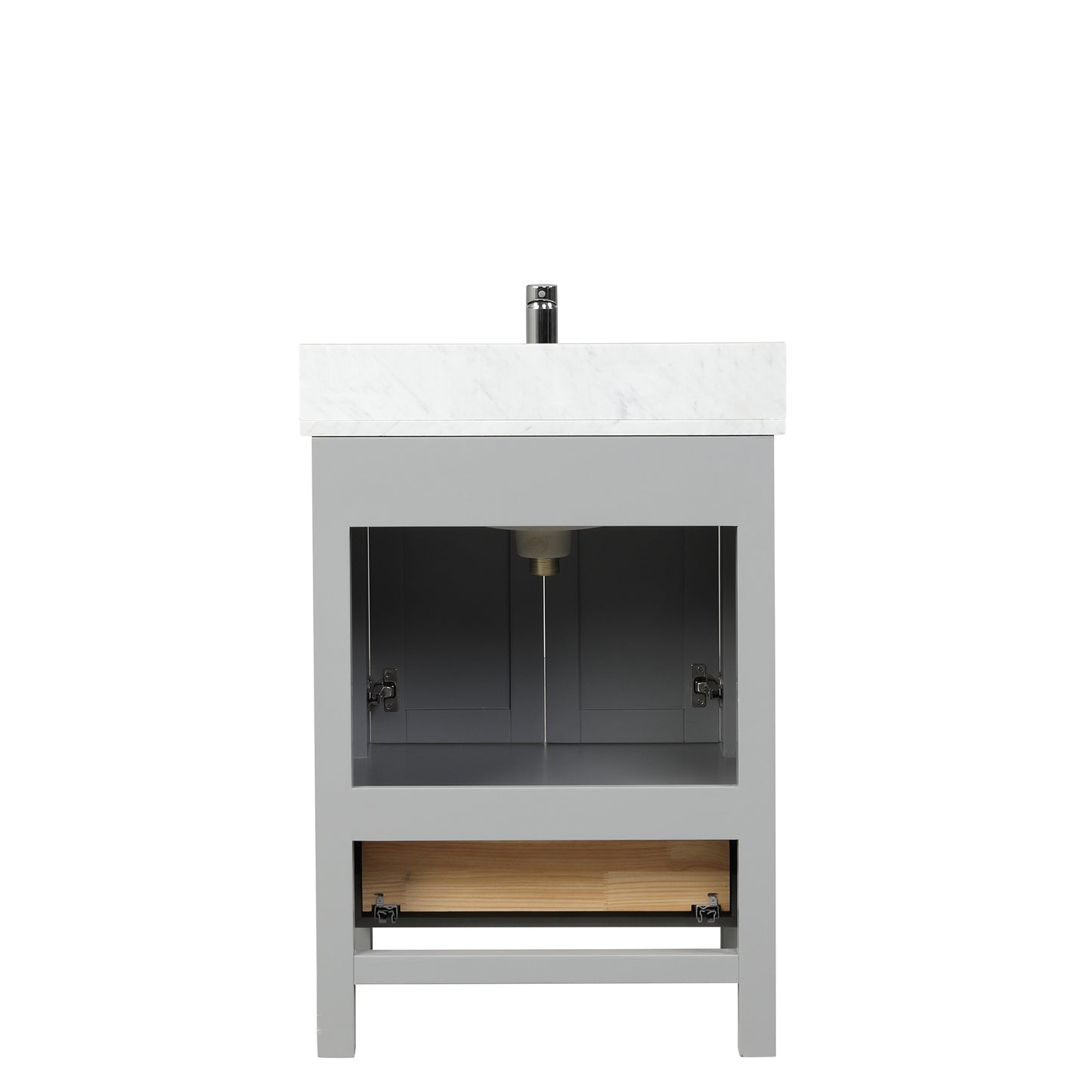 Geneva 24″ Metal Grey Vanity