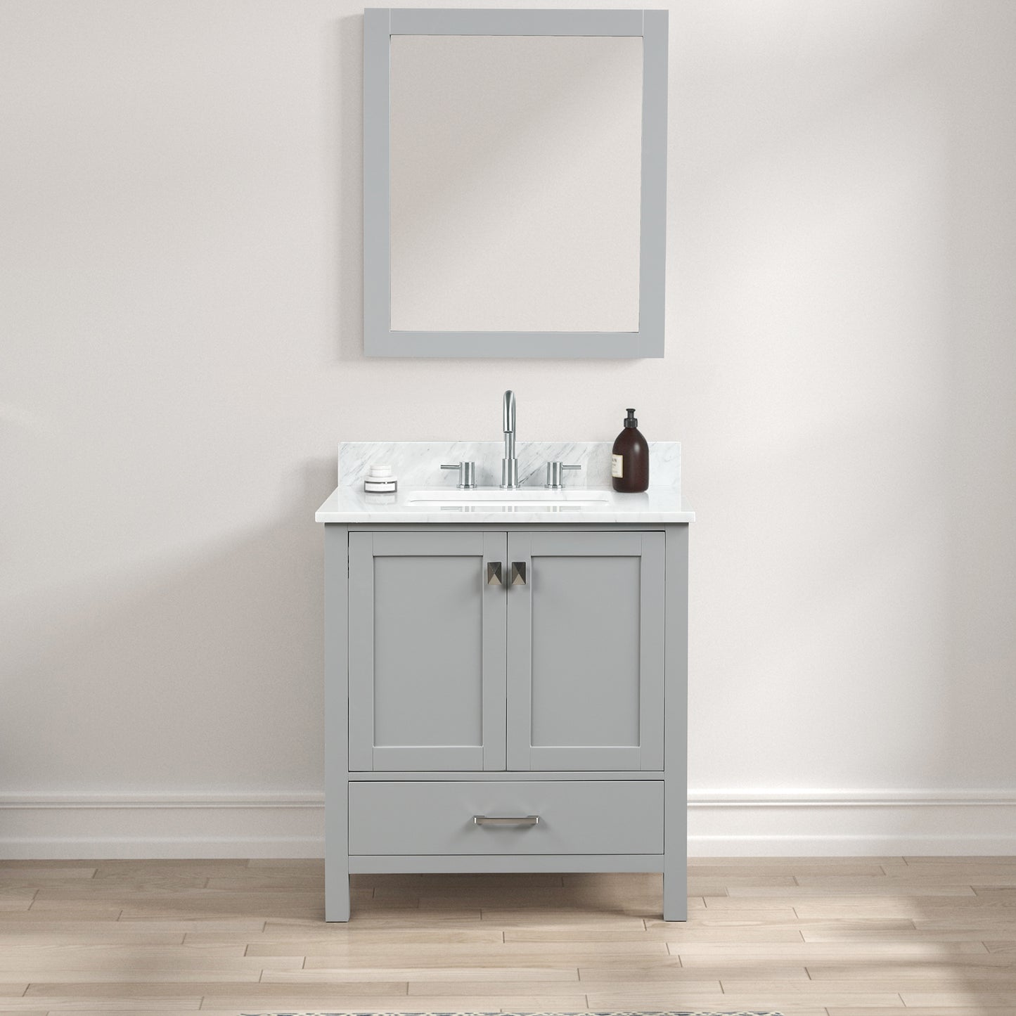Geneva 30″ Metal Gray Vanity