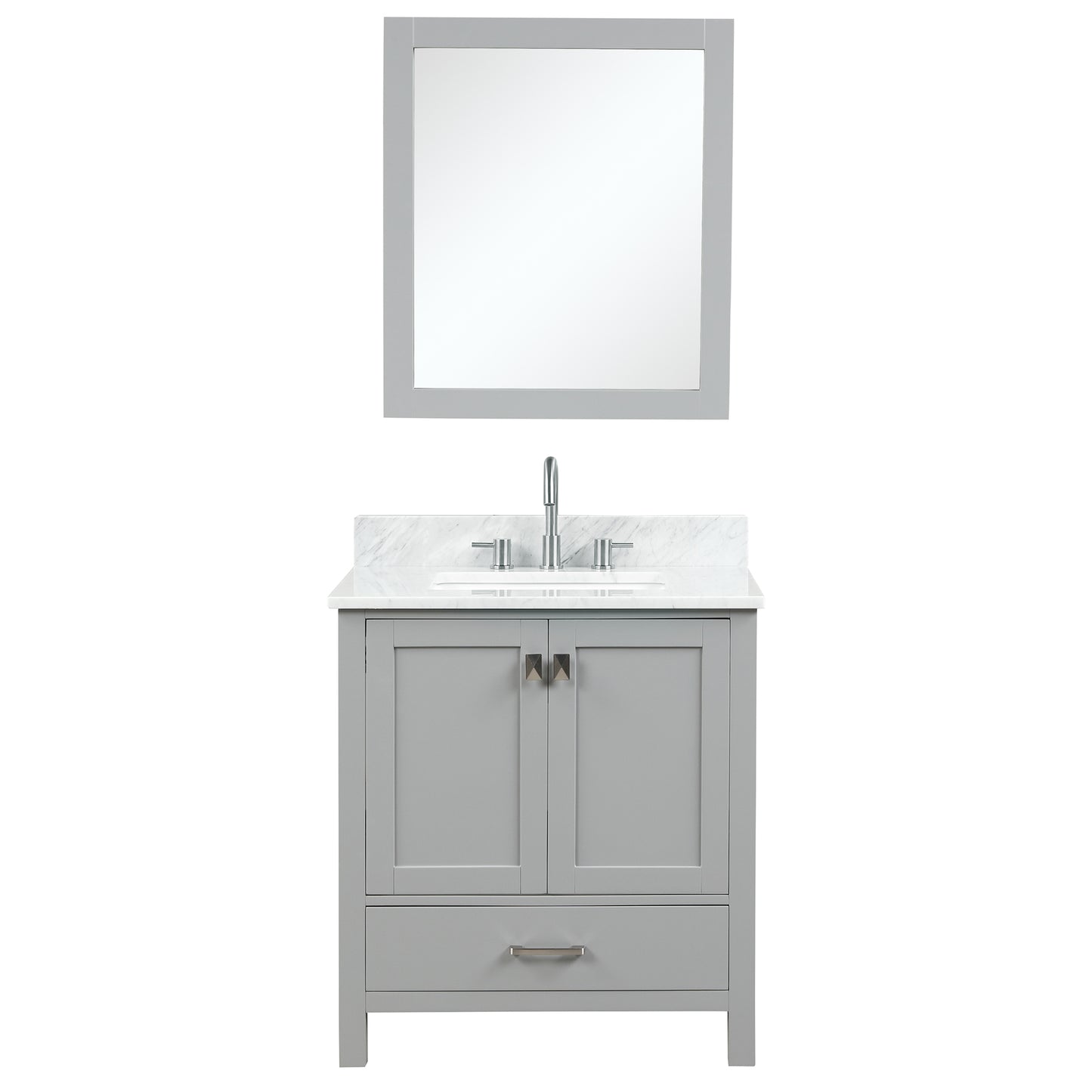 Geneva 30″ Metal Gray Vanity