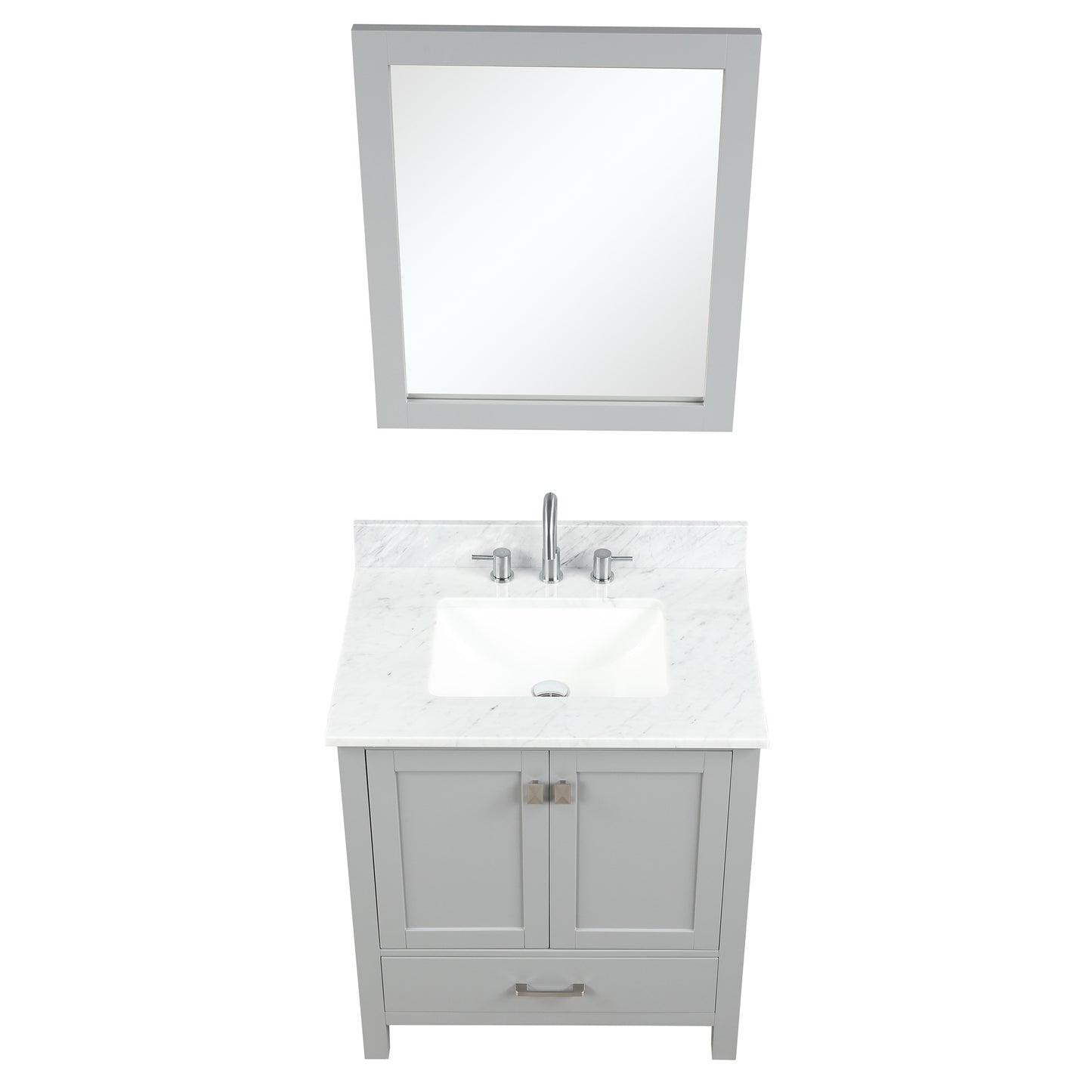 Geneva 30″ Metal Gray Vanity