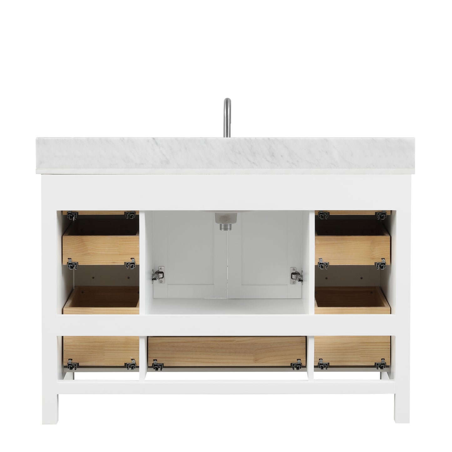 Geneva 48″ Matte White Vanity