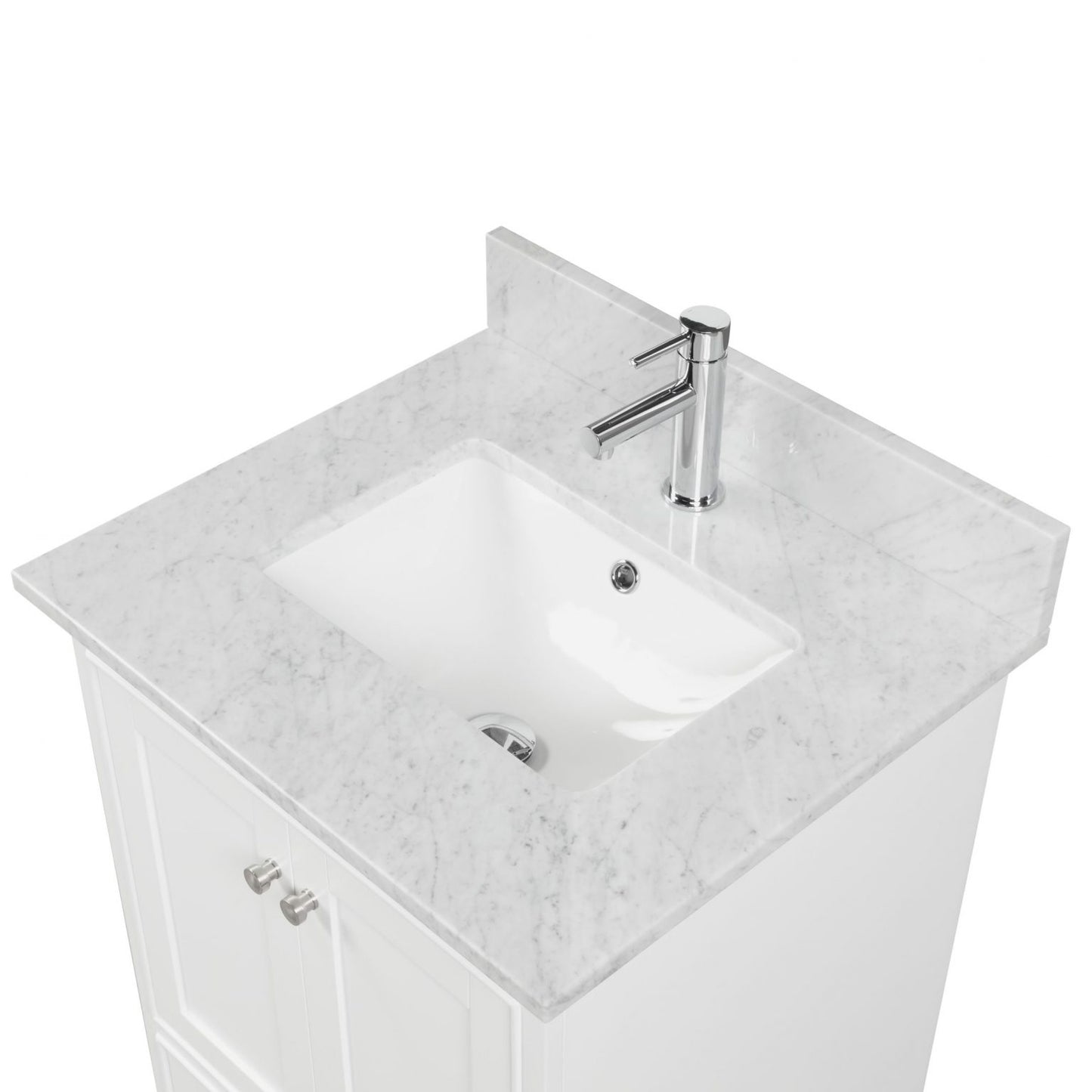 Copenhagen Matte White 24″ Vanity