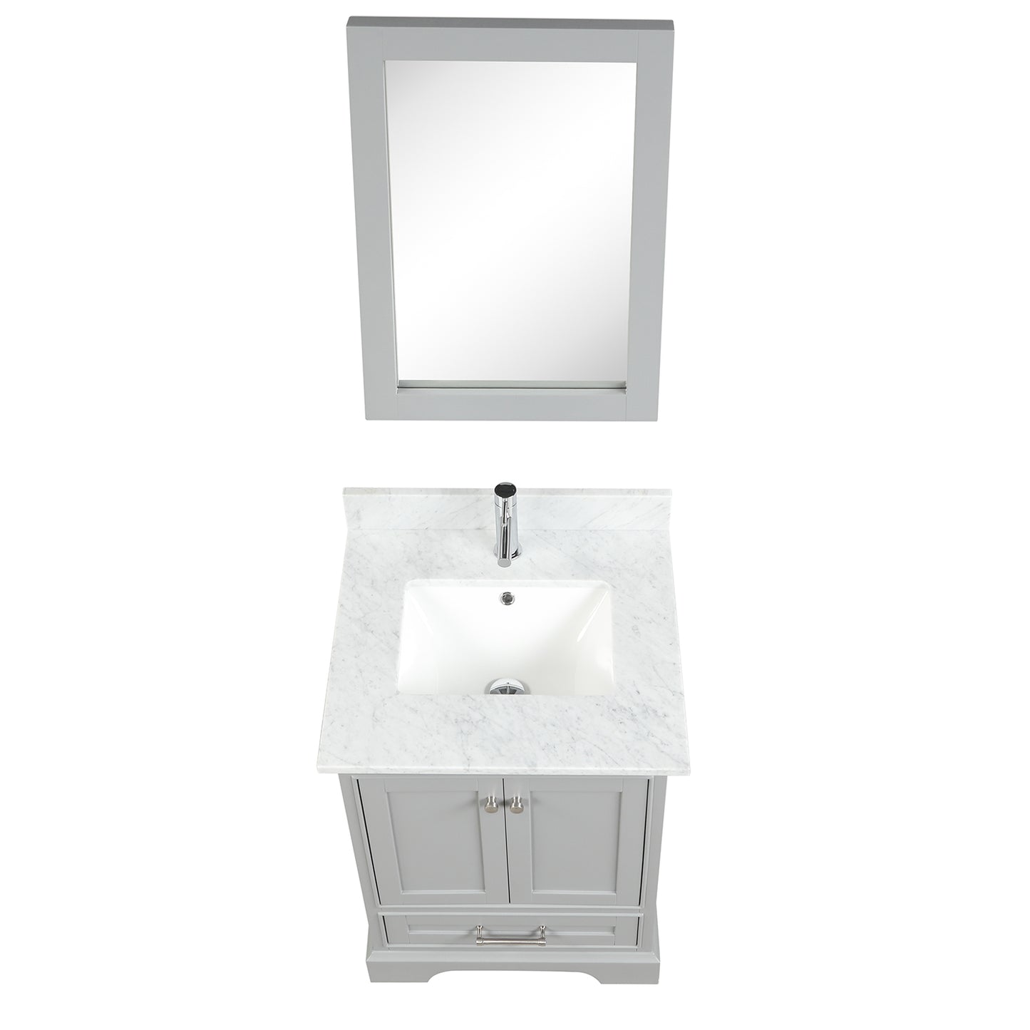 Copenhagen Metal Gray 24″ Vanity