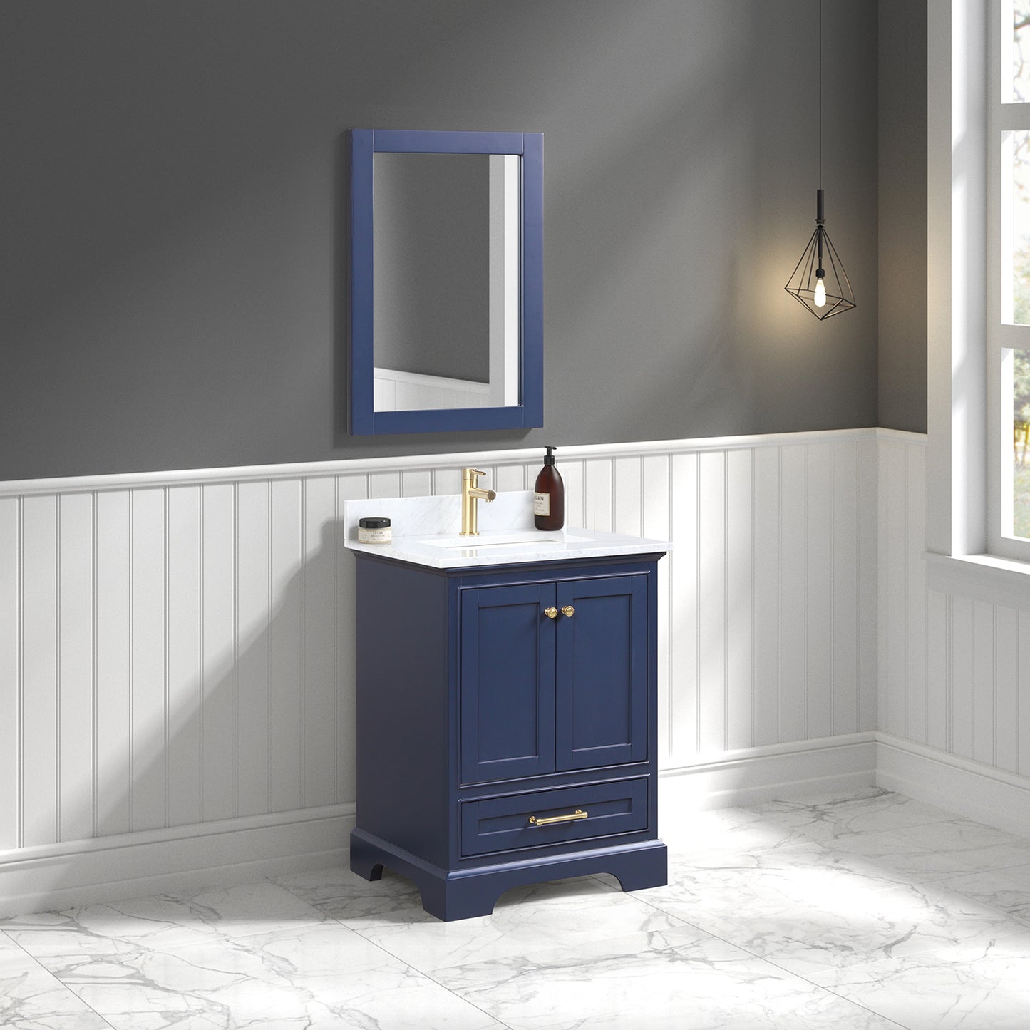 Copenhagen Navy Blue 24″ Vanity