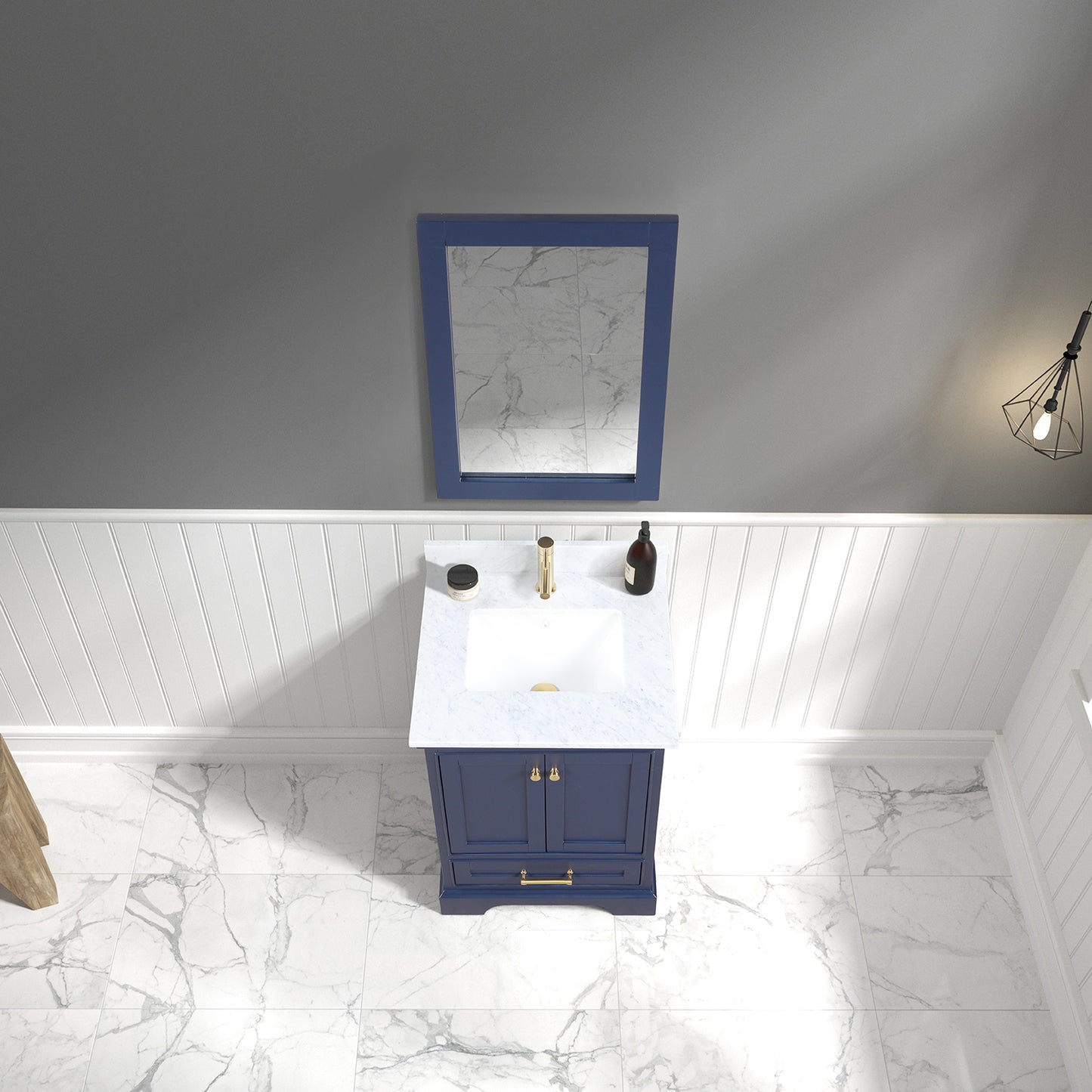 Copenhagen Navy Blue 24″ Vanity